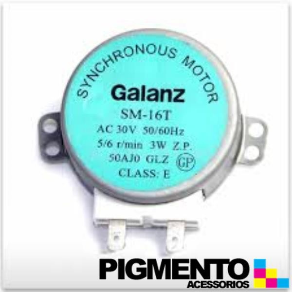 MOTOR GIRAPRATOS P MICROONDAS (AC 30V.-3W.-50/60HZ)