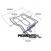 RESISTENCIA SUP. P/ FORNO 1000W+1200W ARISTON/INDESIT