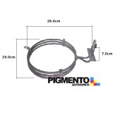 RESISTENCIA P/ FORNO 2700W TURBO