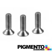 CONJ.PARAFUSOS M6 INOX (KIT 3) M6X25