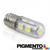 LAMPADA LED P/ FRIGORIFICO  ( E-14- 3W= 30W. LUZ BRANCA - 180 LUMEN 4000K )