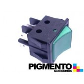 INTERRUPTOR VERDE 4 CONT. 22X30 (=815166)