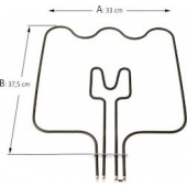 RESISTENCIA INFERIOR P/ FORNO 1500W (500W + 1000W) 230V