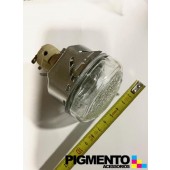 CASQUILHO C/VIDRO P/LAMPADA DE FORNO E14