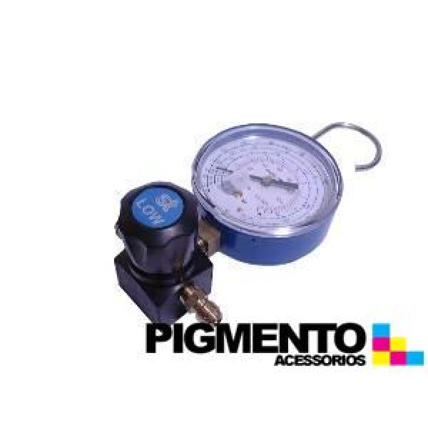 MANOMETRO R600A - R290 BAIXA 1 VALVULA - Manometros p/ frio ...