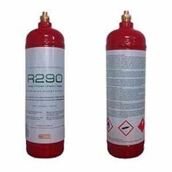 REFRIGERANTE R290 (PROPANO) (430 gr.) - Gas p/ frigorificos e garrafas ...