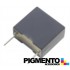 Condensador supressor de Polipropileno X2 470nF/0.47uF 275VAC RM15mm