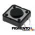 Botão miniatura 12x12x(4.3)mm SPST-NO 12VDC 50mA THT 2.5N