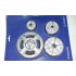 KIT DE 4 ESPALHADORES COMPL. P/ PLACAS ENCASTRE SABAF REF: AR091686 / 091686 / C00091686