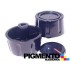 BOTAO P/ FOGAO FURO 6 mm INTERMEDIO ( PRETO) UNIVERSAL