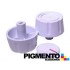 BOTAO P/ FOGAO FURO 6 mm ALTO ( BRANCO) UNIVERSAL