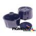 BOTAO P/ FOGAO FURO 8 mm INTERMEDIO ( PRETO)