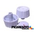 BOTAO P/ FOGAO FURO 8 mm ALTO. ( BRANCO) UNIVERSAL