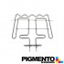 HEATING ELEMENT UPPE R/GRILL 2450W - RESISTENCIA DE FORNO