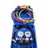 CONJUNTO DE MANOMETROS DIGITAIS 4 VIAS R22-R32-134A-404A-407A