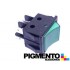 INTERRUPTOR PRESSAO VERDE LUMINOSO 22X30