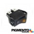 INTERRUPTOR C/ SINAL. AMARELO ( 12,5x27,6mm - 4T.)