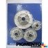 KIT DE 4 BASES DOS ESPALHADORES P/ PLACAS E FOGOES REF: AR065933 / 065933 / C00065933