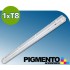ARMADURA ESTANQUE P/ 1 LAMPADA DE LED (120cm.)